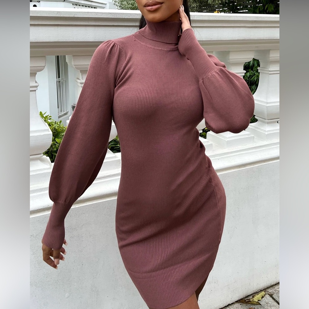 F21 ribbed bodycon dress